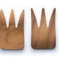 Ironwood Gourmet Acacia Wood 2-Piece Bear Claw Salad Server Set - (27 Sets)