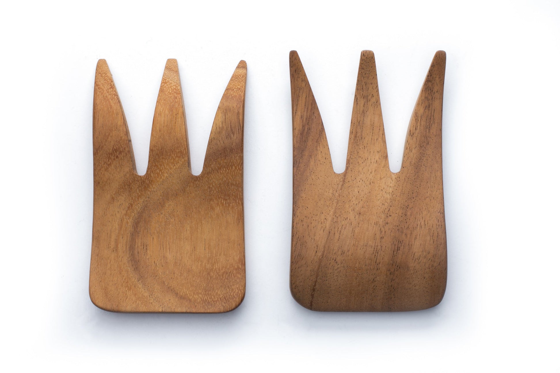 Ironwood Gourmet Acacia Wood 2-Piece Bear Claw Salad Server Set - (27 Sets)
