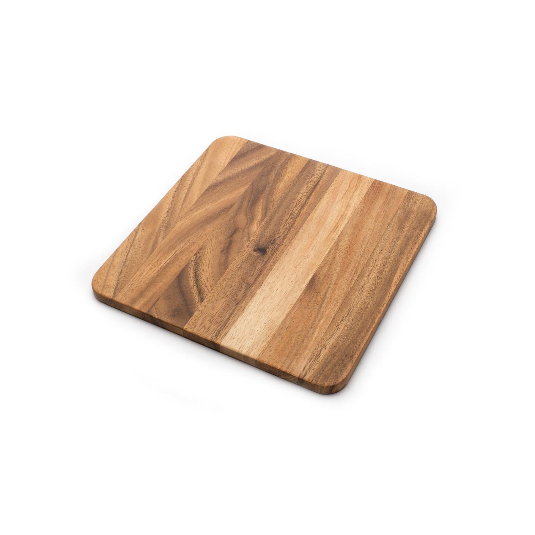 Ironwood Gourmet Acacia Wood 9" Square Cutting Board - (25 Pieces)