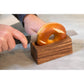 Ironwood Gourmet Acacia Wood Bagel Miter - (23 Pieces)