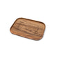 Ironwood Gourmet Acacia Wood Engr. Small Steak Board Cow - (16 Pieces)