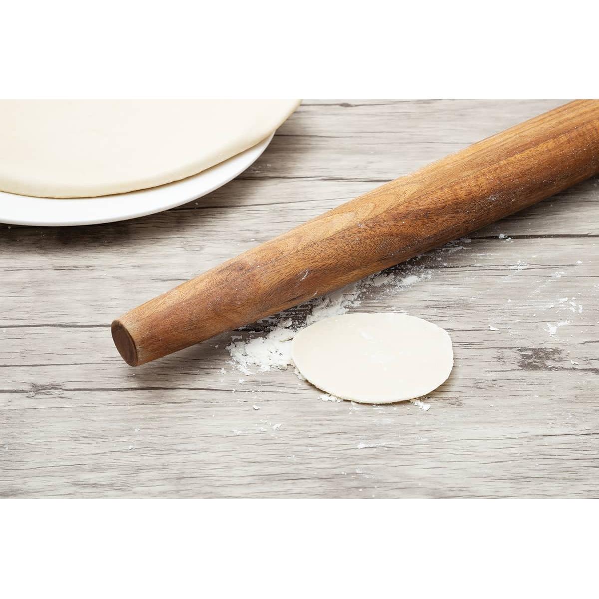 Ironwood Gourmet Acacia Wood French Rolling Pin - (23 Pieces)