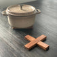 Ironwood Gourmet Acacia Wood Kobe Trivet - (40 Pieces)