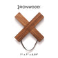 Ironwood Gourmet Acacia Wood Kobe Trivet - (40 Pieces)