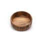 Ironwood Gourmet Acacia Wood Large Bead Rim Salad Bowl - (7 Pieces)