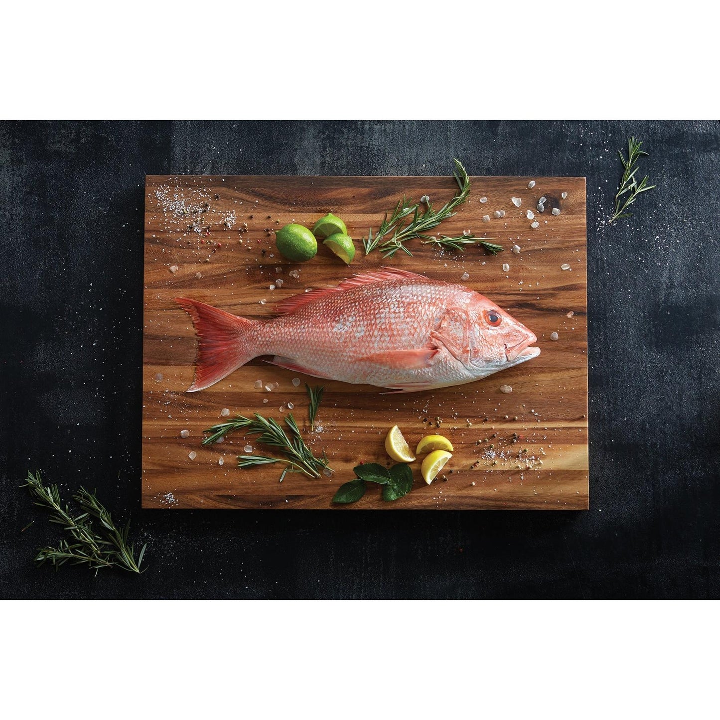 Ironwood Gourmet Acacia Wood Large Long Grain Chop Board - (2 Pieces)