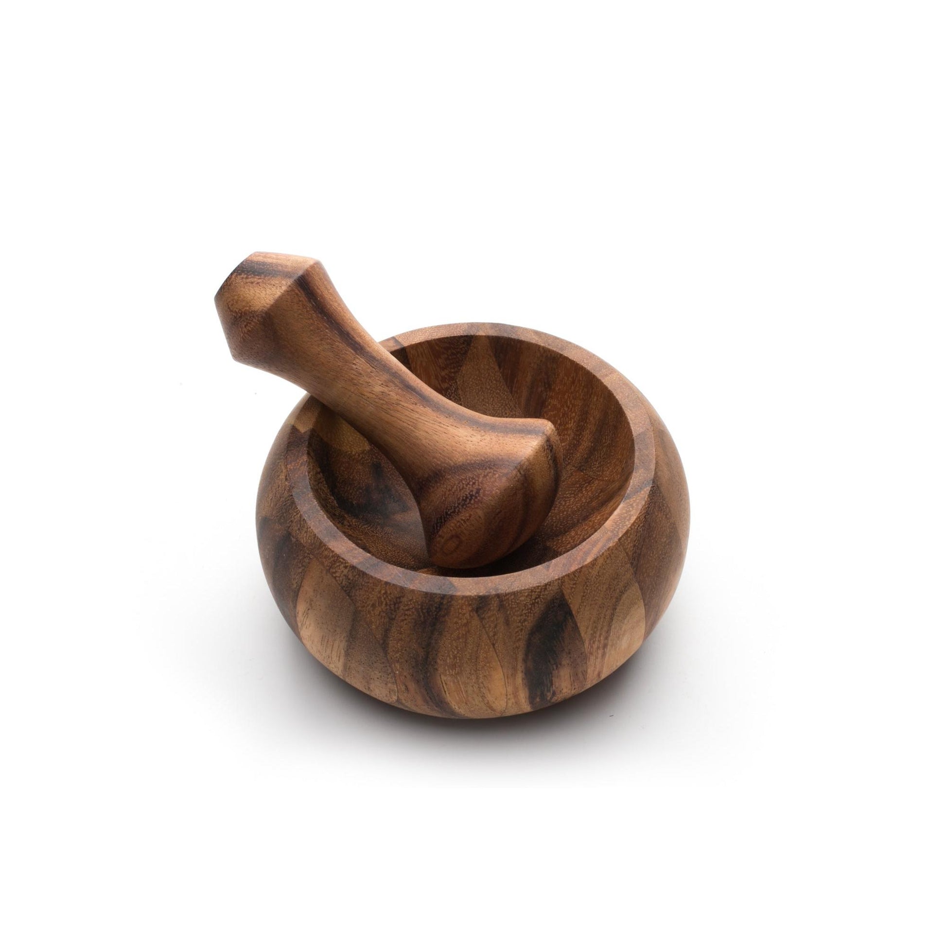 Ironwood Gourmet Acacia Wood Mortar and Pestle - (9 Pieces)