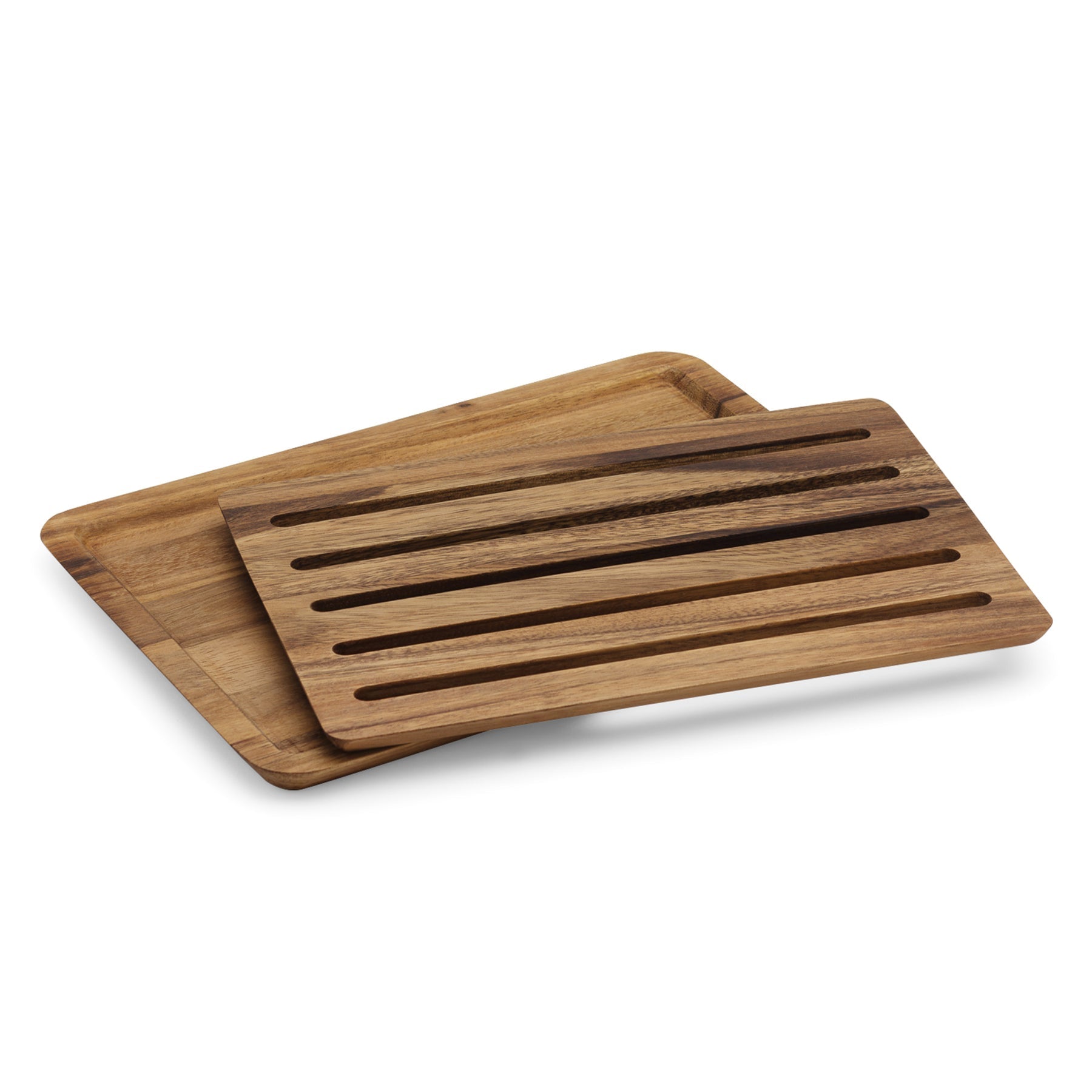 Ironwood Gourmet Acacia Wood Nesting Bread Board - (7 Pieces)