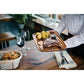 Ironwood Gourmet Acacia Wood Pig Engraving Steak Barbecue Plate - (12 Pieces)