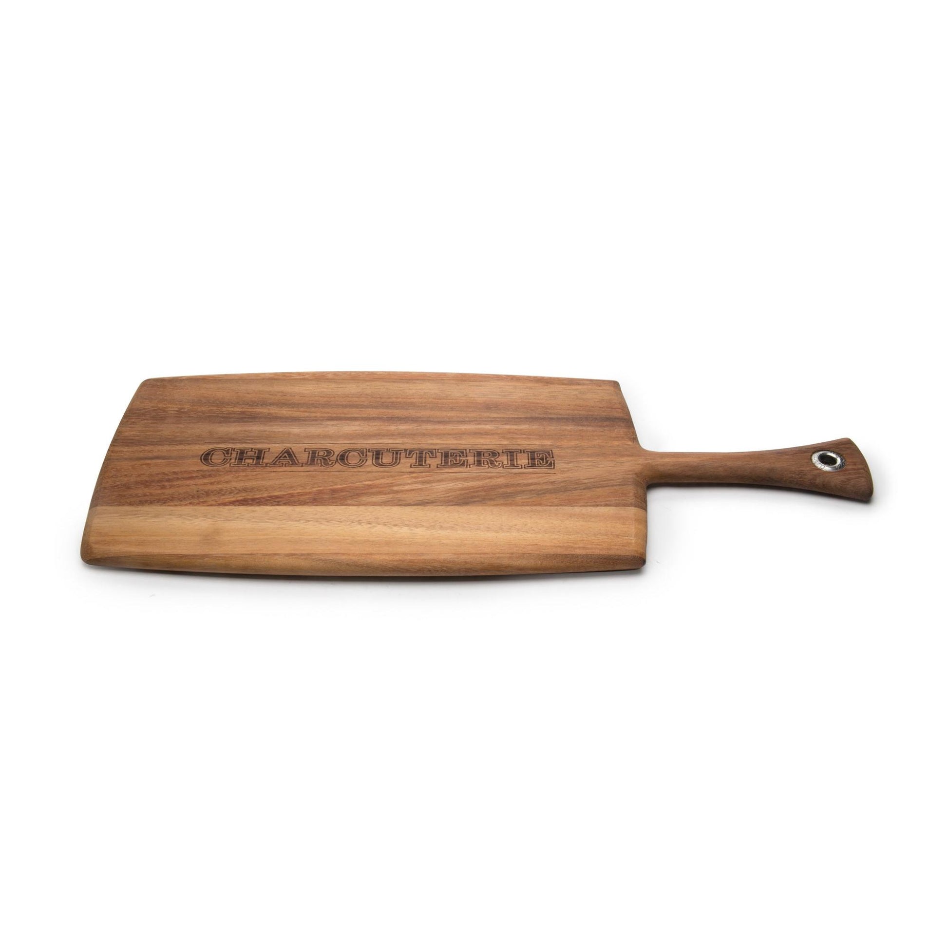 Ironwood Gourmet Acacia Wood Rectangular Provencale Charcuterie Engraving Paddle Board - (12 Pieces)