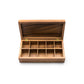 Ironwood Gourmet Acacia Wood Rectangular Tea Box - (6 Pieces)