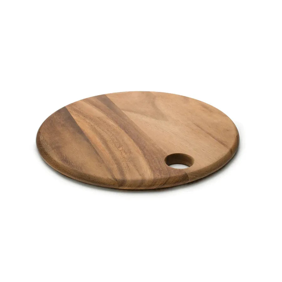 Ironwood Gourmet Acacia Wood Round Everyday Cutting Board - (7 Pieces)
