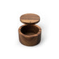 Ironwood Gourmet Acacia Wood Salt Cellar - (21 Pieces)