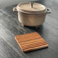Ironwood Gourmet Acacia Wood Sedona Trivet - (20 Pieces)