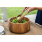 Ironwood Gourmet Acacia Wood Tulip Salad Bowl - (4 Pieces)
