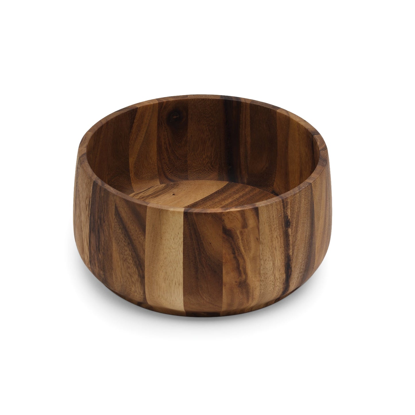 Ironwood Gourmet Acacia Wood Tulip Salad Bowl - (4 Pieces)
