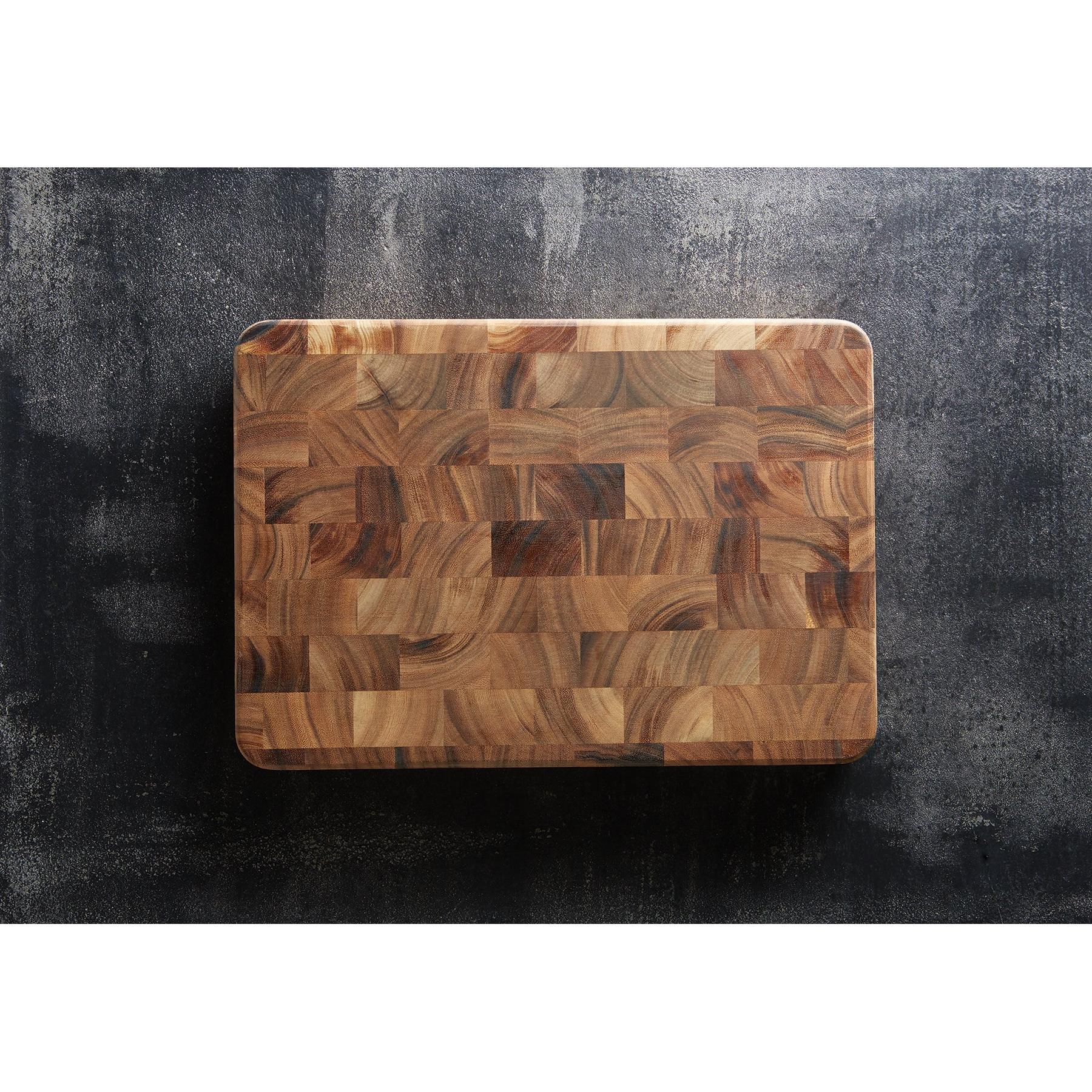 Ironwood Gourmet Acacia Wood Union Stock Yard 3" Butcher Block - (3 Pieces)
