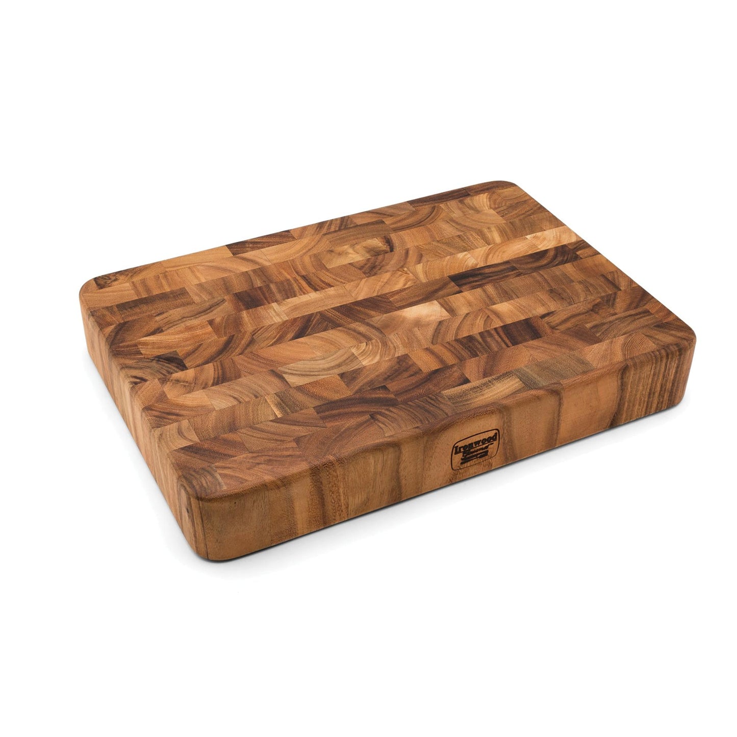 Ironwood Gourmet Acacia Wood Union Stock Yard 3" Butcher Block - (3 Pieces)