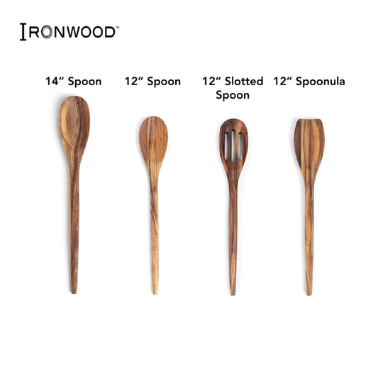Ironwood Gourmet Acacia Wood Utensil Set (Set of 4) - (14 Sets)