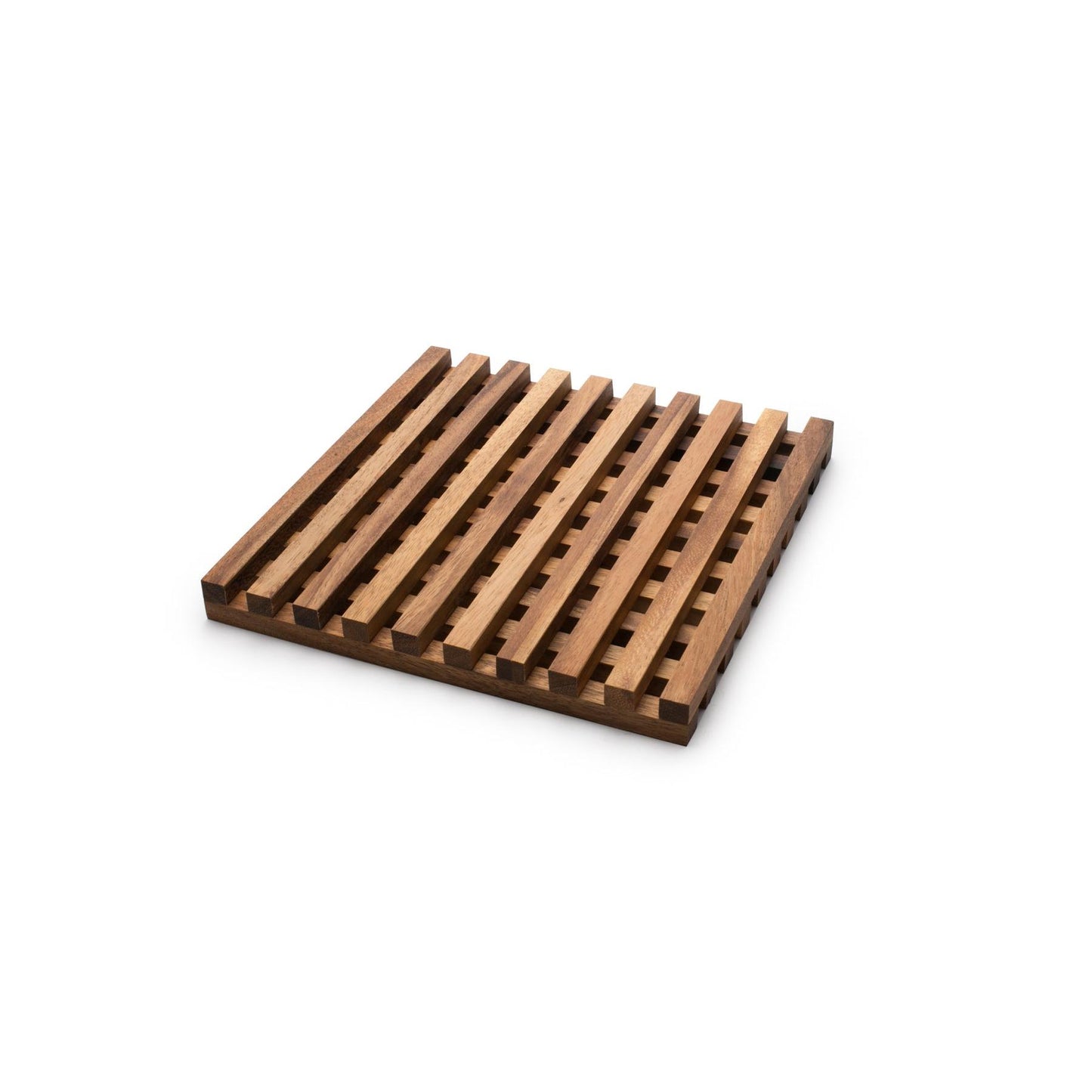 Ironwood Gourmet Acacia Wood Venetian Trivet - (16 Pieces)