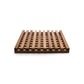 Ironwood Gourmet Acacia Wood Venetian Trivet - (16 Pieces)