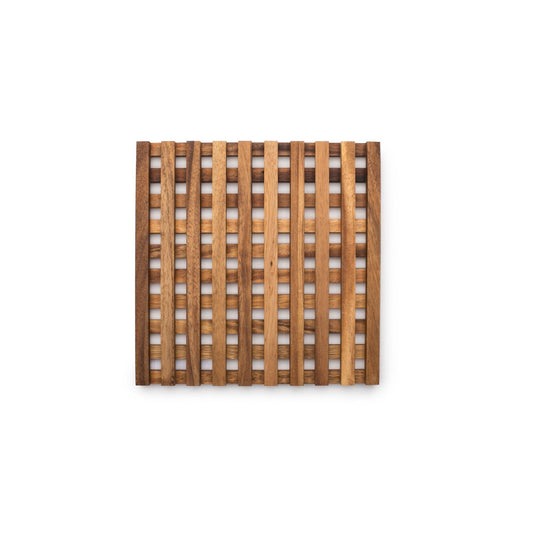 Ironwood Gourmet Acacia Wood Venetian Trivet - (16 Pieces)