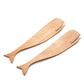 Ironwood Gourmet Acacia Wood Whale Salad Servers - (21 Sets)