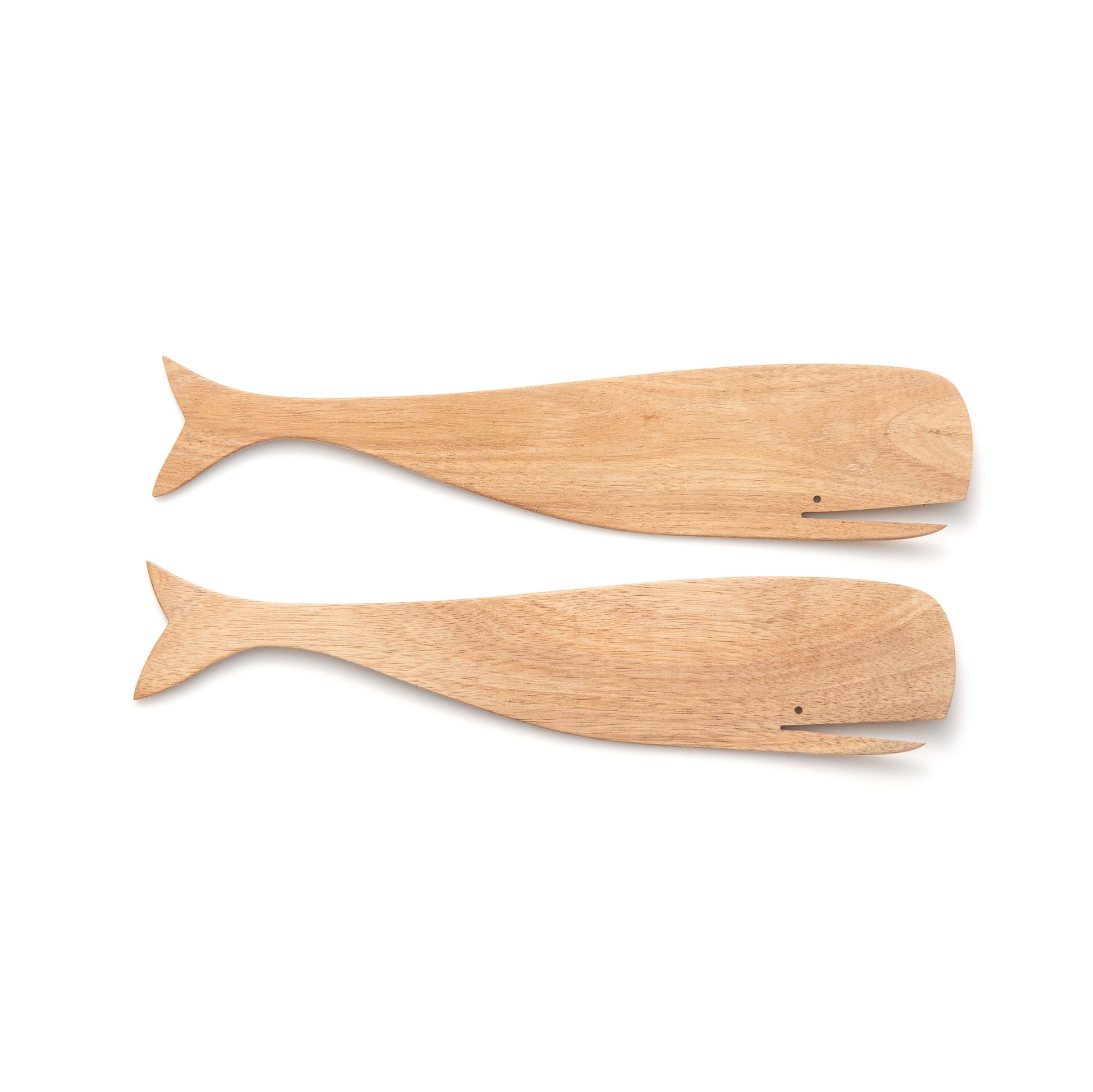 Ironwood Gourmet Acacia Wood Whale Salad Servers - (21 Sets)