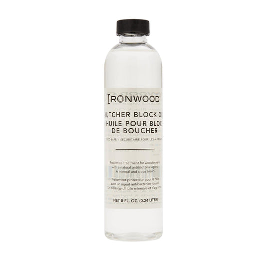 Ironwood Gourmet Butcher Block Oil - 8Oz - (44 Bottles)