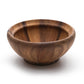 Ironwood Gourmet Individual Small Acacia Wood Salad Bowl - (19 Pieces)
