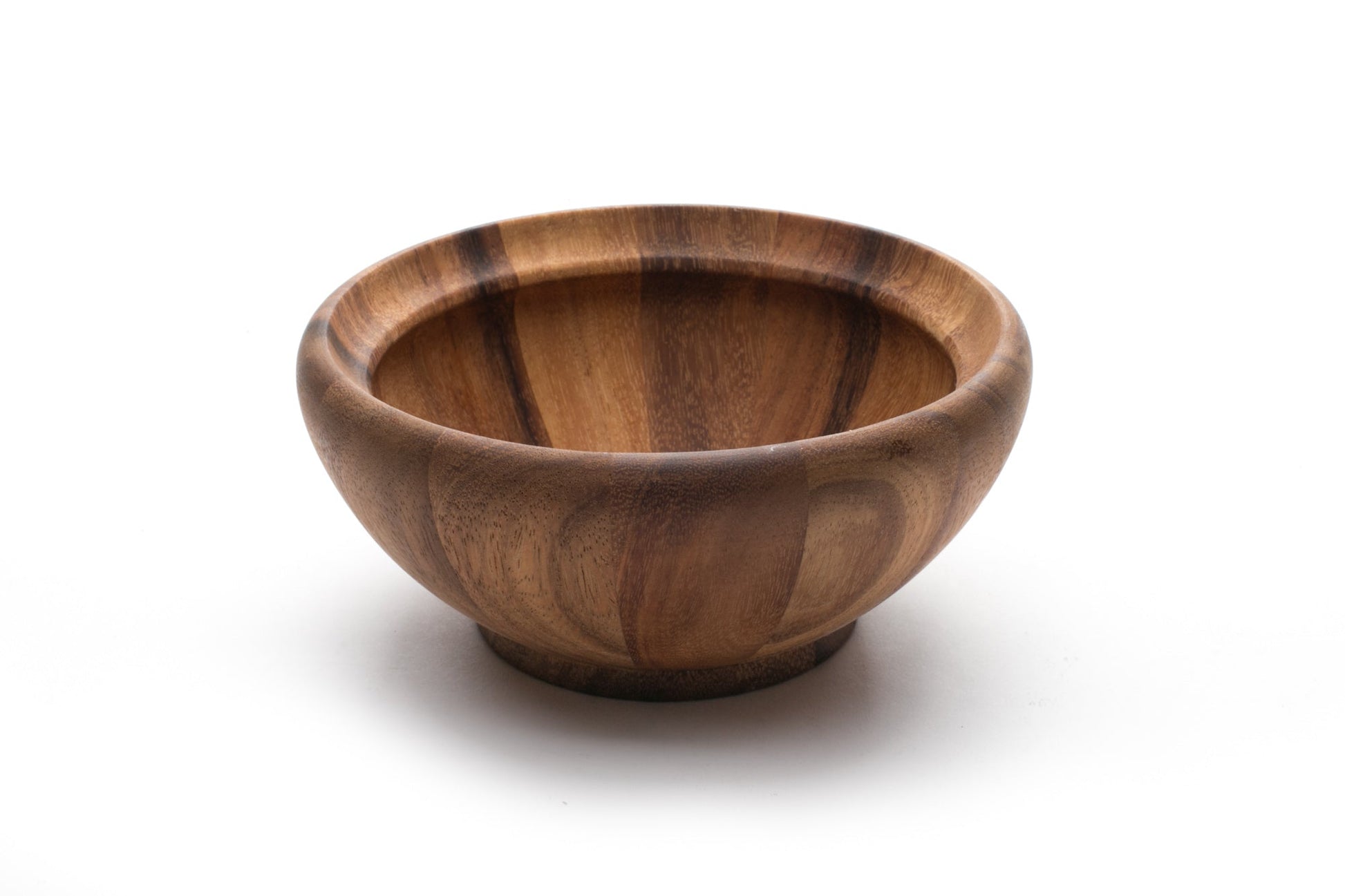 Ironwood Gourmet Individual Small Acacia Wood Salad Bowl - (19 Pieces)