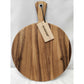 Ironwood Gourmet Round Acacia Wood Provencale Paddle Board - (14 Pieces)