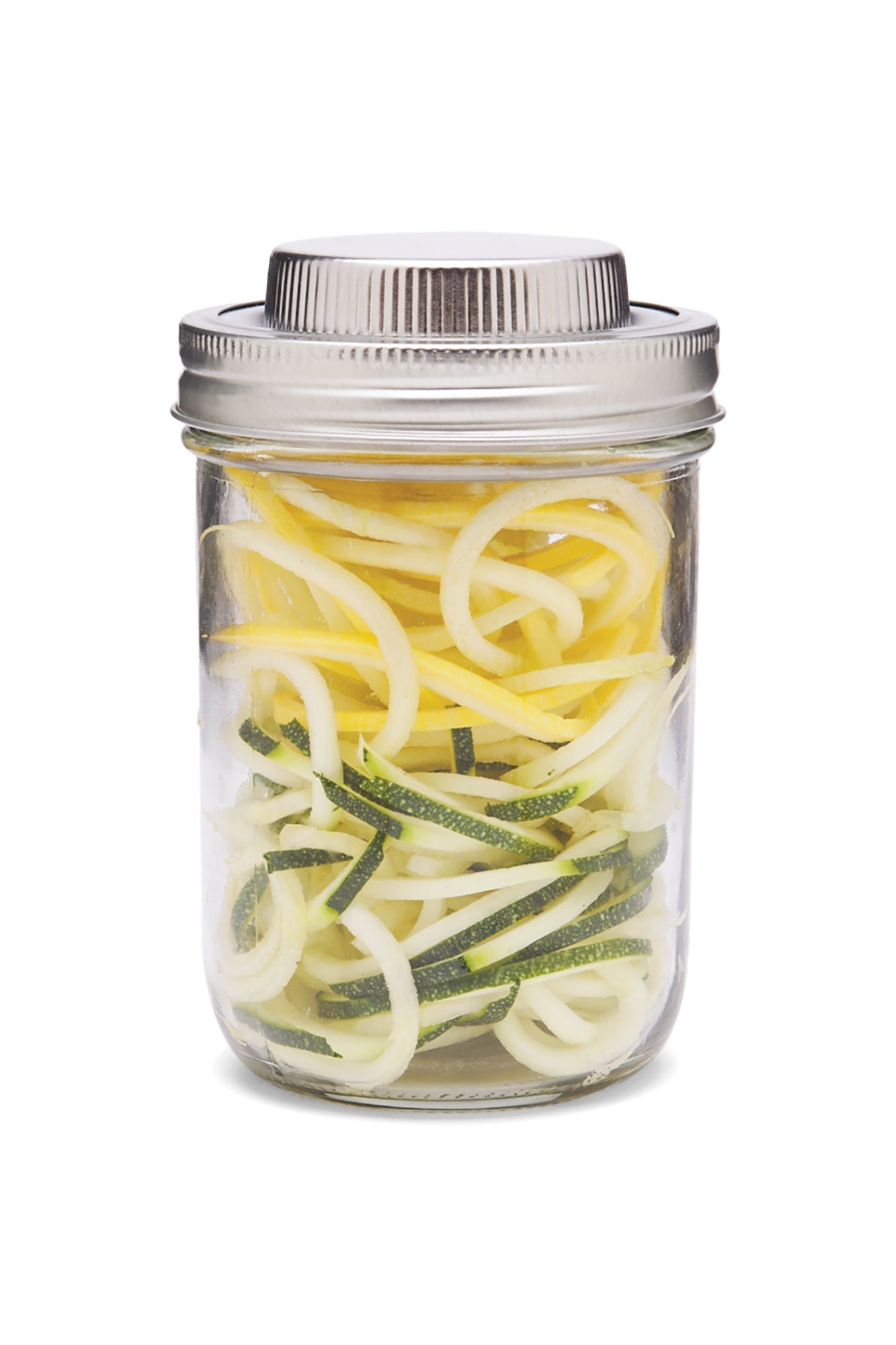 Jarware 3 In 1 Spiralizer for Wide Mouth Mason Jars - (18 Pieces)