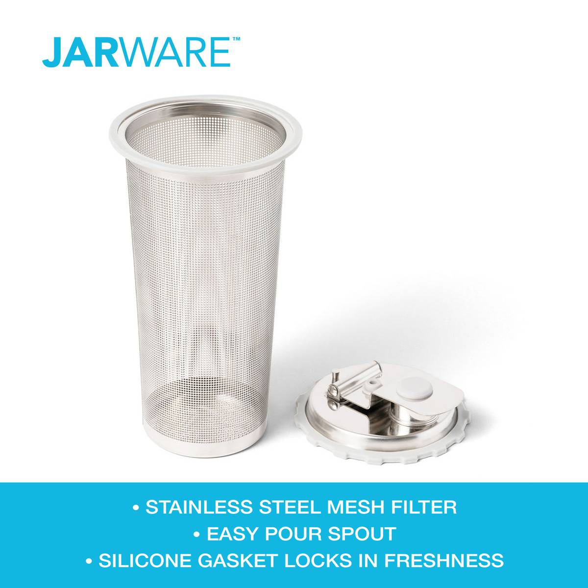 Jarware Cold Brew Maker/Tea Infuser - (19 Pieces)
