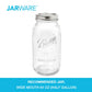 Jarware Cold Brew Maker/Tea Infuser - (19 Pieces)
