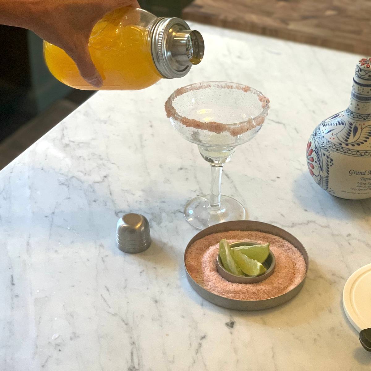 Jarware Stainless Steel Cocktail Shaker Lid for Regular Mouth Mason Jars - (31 Pieces)