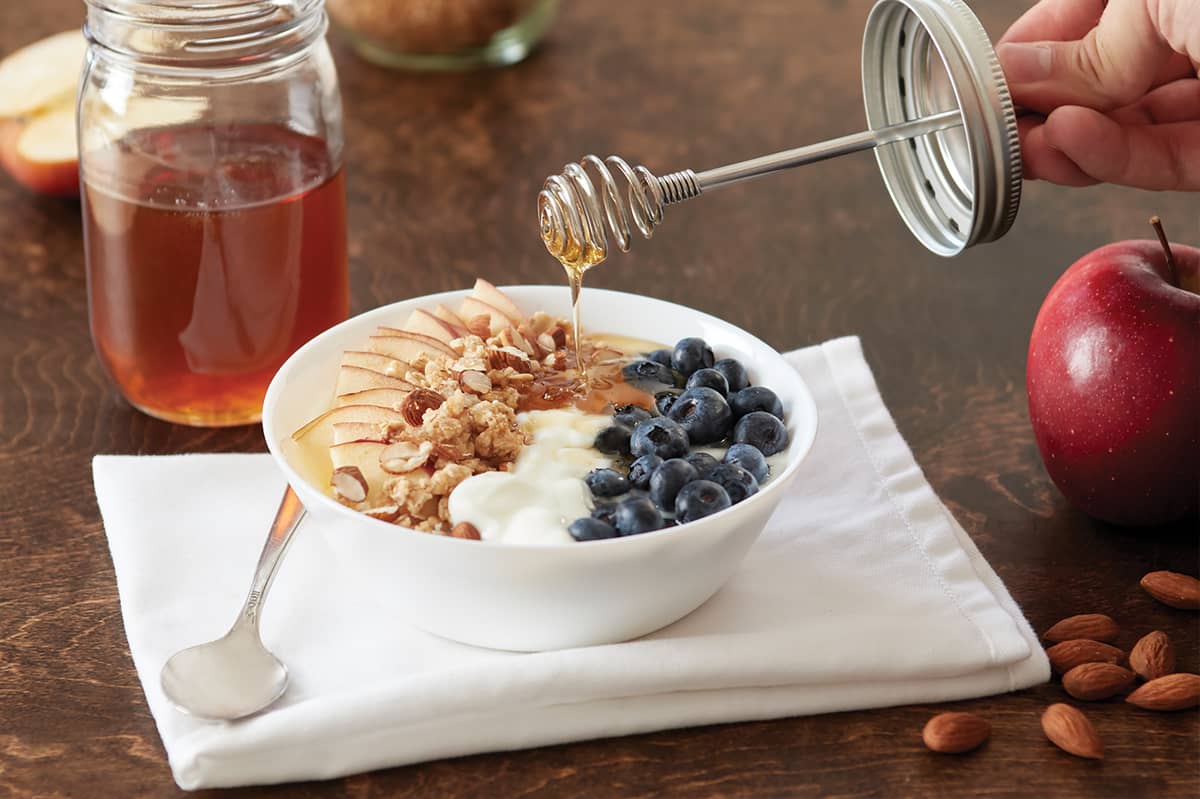 Jarware Stainless Steel Honey Dipper for Wide Mouth Mason Jars - (31 Pieces)