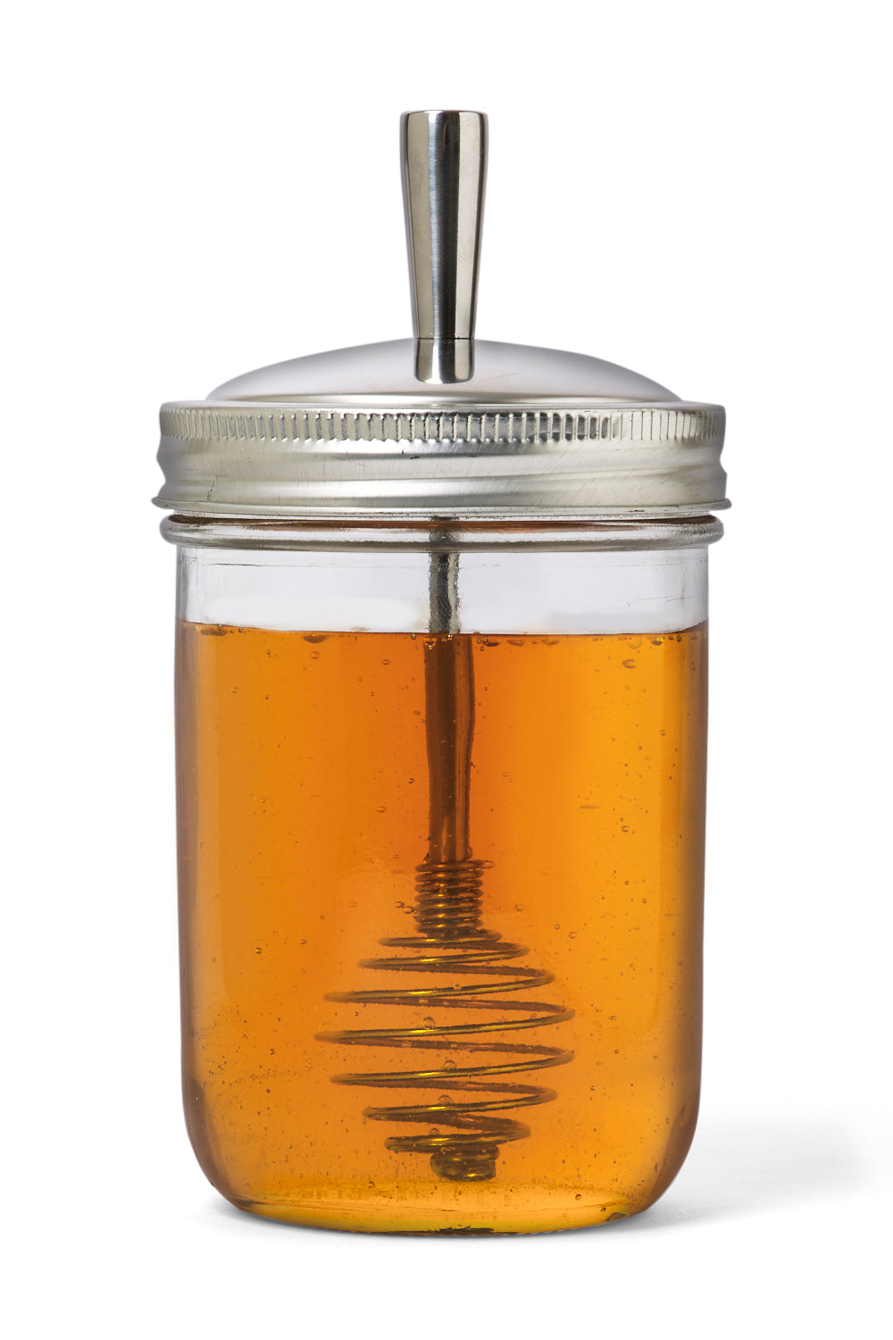 Jarware Stainless Steel Honey Dipper for Wide Mouth Mason Jars - (31 Pieces)