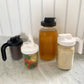 Jarware White Spout Lid With Handle for Wide Mouth Jar - Set of 2 - (27 Sets)