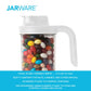Jarware White Spout Lid With Handle for Wide Mouth Jar - Set of 2 - (27 Sets)