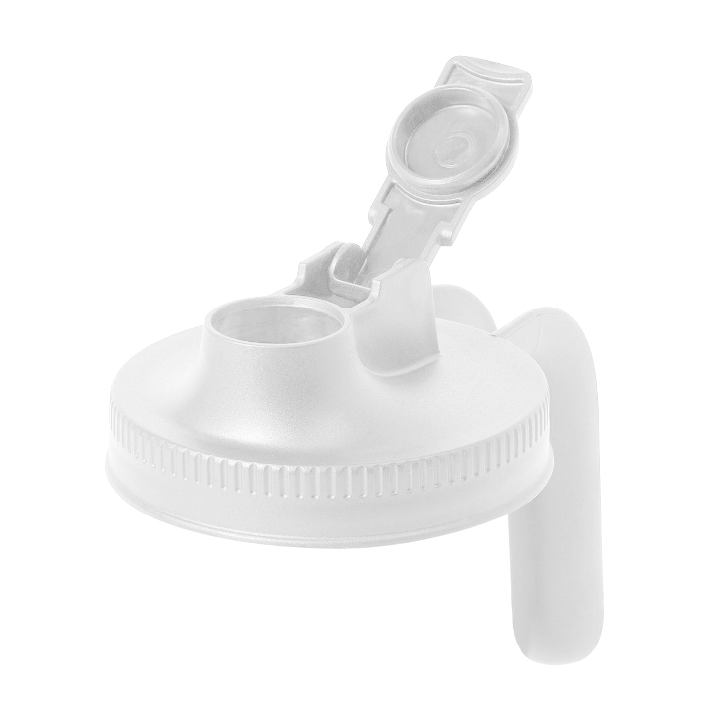 Jarware White Spout Lid With Handle for Wide Mouth Jar - Set of 2 - (27 Sets)