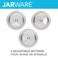 Jarware Wide Mouth Stainless Steel Spice Lid - (40 Pieces)