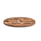 Kalmar Home 10" x 6" Wine Glass Holder with End Grain