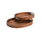 Kalmar Home 15" x 11" x 2" Oval Serving Tray