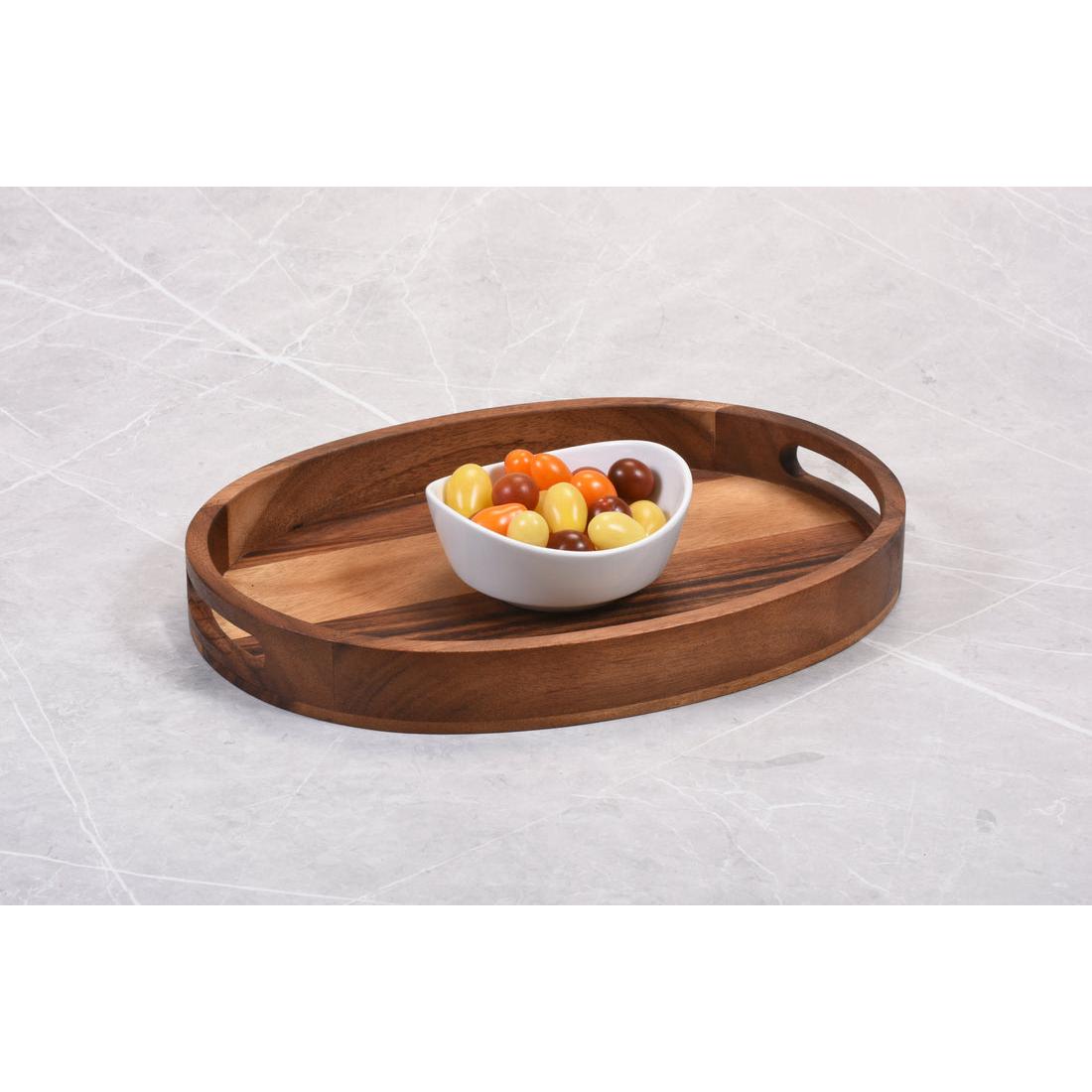 Kalmar Home 15" x 11" x 2" Oval Serving Tray