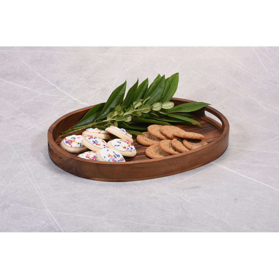 Kalmar Home 15" x 11" x 2" Oval Serving Tray