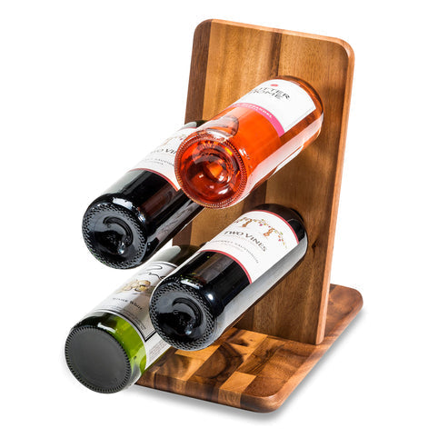 Kalmar Home Floating Wine Bottle Holder - 4 bottle