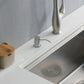 Kibi KSD101 Kitchen Soap Dispenser in Brushed Nickel Finish