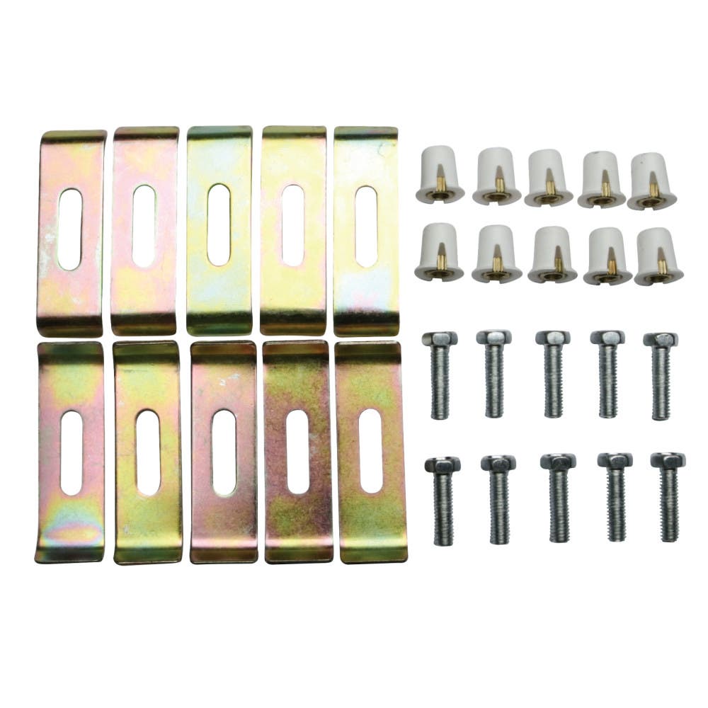 Kingston Brass Brushed 10 Pieces Undermount Clip For Stainless Steel Sink