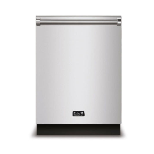Kucht 24" Stainless Steel Top Control Dishwasher With Multiple Filter System